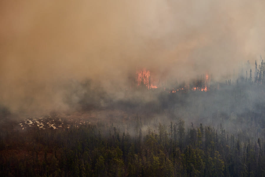 Firefighters Battle Blazes Across Western Canada Amid Heatwave