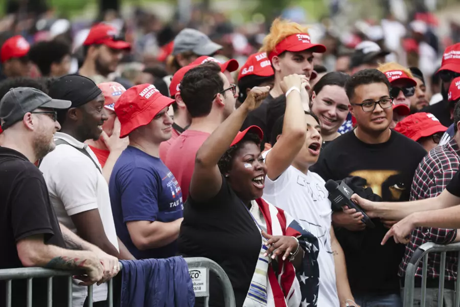 Identity politics” staked through Trump’s rally in the Bronx