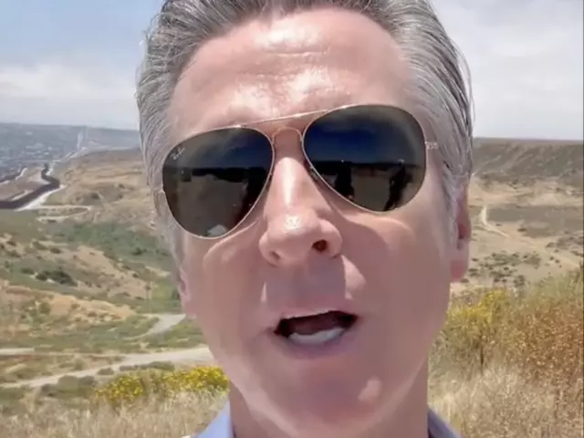 Gavin Newsom’s border claim gets called out by national guard