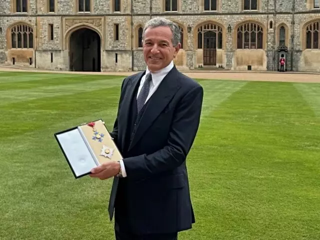Disney’s Iger Honored With Royal Knighthood by Prince William