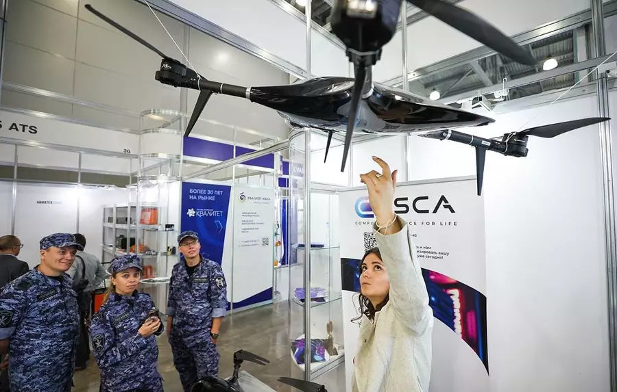 Russian Defense Industry’s Drone Show Features Latest Combat Drones