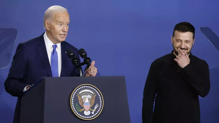 Biden’s Blunder: Mistaking Zelensky for Putin at Ukraine Compact Launch