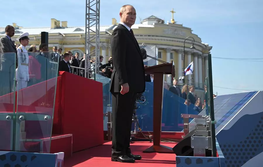 Russian Navy Showcases Strength as Putin Confirms Attendance at St. Petersburg Parade