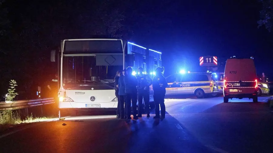 Knife Attack on City Festival Bus: Five Injured, Perpetrator Arrested